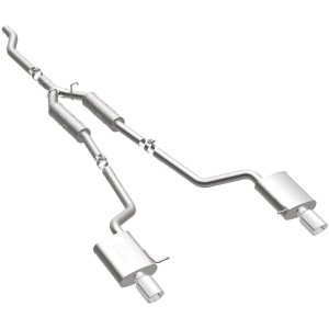 Audi A4 Quattro Performance Exhaust - Dual Rear Exit - Magnaflow - Cat Back - Polished - `02-`08