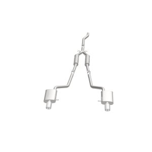 Audi A4 Quattro Performance Exhaust - Dual Rear Exit - Magnaflow - Cat Back - Polished - `02-`08