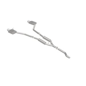 Audi A4 Quattro Performance Exhaust - Dual Rear Exit - Magnaflow - Cat Back - Polished - `02-`08