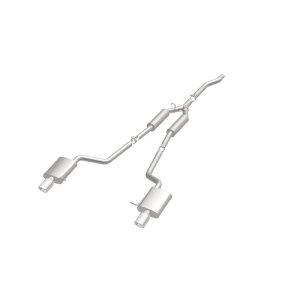 Audi A4 Quattro Performance Exhaust - Dual Rear Exit - Magnaflow - Cat Back - Polished - `02-`08