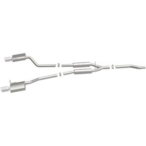 Audi A4 Quattro Performance Exhaust - Dual Rear Exit - Magnaflow - Cat Back - Polished - `02-`08