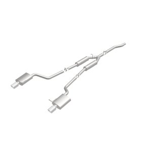 Audi A4 Quattro Performance Exhaust - Dual Rear Exit - Magnaflow - Cat Back - Polished - `02-`08