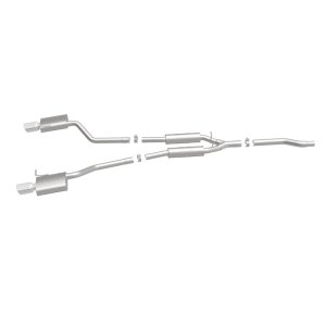 Audi A4 Quattro Performance Exhaust - Dual Rear Exit - Magnaflow - Cat Back - Polished - `02-`08