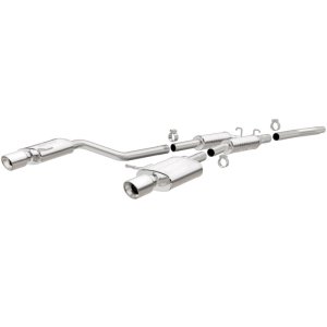 Audi A4 Quattro Performance Exhaust - Dual Rear Exit - Magnaflow - Cat Back - Polished - `02-`08