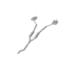 Audi A4 Quattro Performance Exhaust - Dual Rear Exit - Magnaflow - Cat Back - Polished - `02-`08