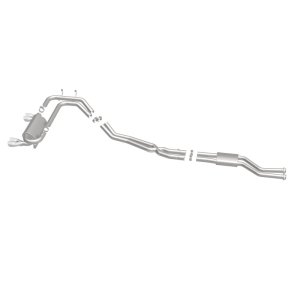 BMW M3 Performance Exhaust - Rear - Magnaflow - Cat Back, Sport Series - Polished - `01-`06