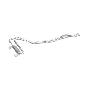 BMW M3 Performance Exhaust - Rear - Magnaflow - Cat Back, Sport Series - Polished - `01-`06