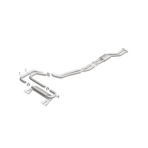 BMW M3 Performance Exhaust - Rear - Magnaflow - Cat Back, Sport Series - Polished - `01-`06