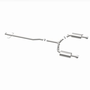 Mazda Mazda6 Performance Exhaust - Rear - Magnaflow - Street Series Cat-Back, Dual Split Rear Exit - Polished - `06-`07