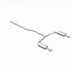 Mazda Mazda6 Performance Exhaust - Rear - Magnaflow - Street Series Cat-Back, Dual Split Rear Exit - Polished - `06-`07