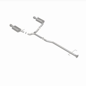 Mazda Mazda6 Performance Exhaust - Rear - Magnaflow - Street Series Cat-Back, Dual Split Rear Exit - Polished - `06-`07