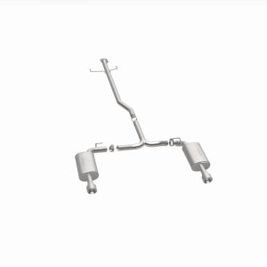 Mazda Mazda6 Performance Exhaust - Rear - Magnaflow - Street Series Cat-Back, Dual Split Rear Exit - Polished - `06-`07