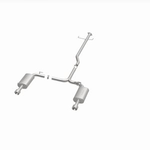 Mazda Mazda6 Performance Exhaust - Rear - Magnaflow - Street Series Cat-Back, Dual Split Rear Exit - Polished - `06-`07