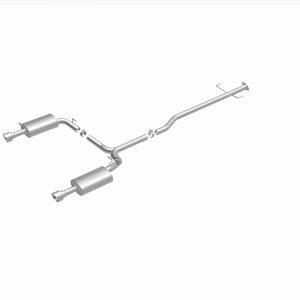 Mazda Mazda6 Performance Exhaust - Rear - Magnaflow - Street Series Cat-Back, Dual Split Rear Exit - Polished - `06-`07