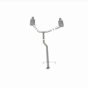 Mazda Mazda6 Performance Exhaust - Rear - Magnaflow - Street Series Cat-Back, Dual Split Rear Exit - Polished - `06-`07