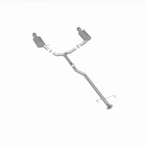 Mazda Mazda6 Performance Exhaust - Rear - Magnaflow - Street Series Cat-Back, Dual Split Rear Exit - Polished - `06-`07