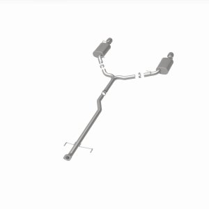 Mazda Mazda6 Performance Exhaust - Rear - Magnaflow - Street Series Cat-Back, Dual Split Rear Exit - Polished - `06-`07