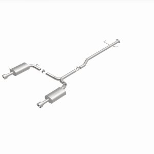 Mazda Mazda6 Performance Exhaust - Rear - Magnaflow - Street Series Cat-Back, Dual Split Rear Exit - Polished - `06-`07