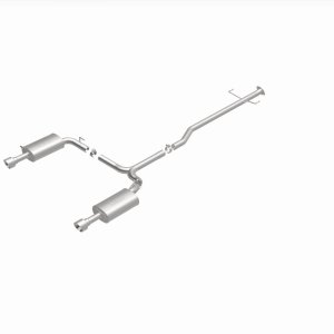 Mazda Mazda6 Performance Exhaust - Rear - Magnaflow - Street Series Cat-Back, Dual Split Rear Exit - Polished - `06-`07