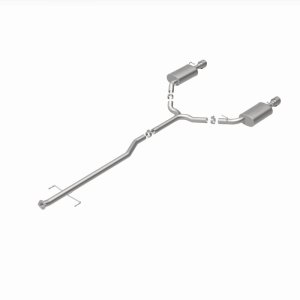 Mazda Mazda6 Performance Exhaust - Rear - Magnaflow - Street Series Cat-Back, Dual Split Rear Exit - Polished - `06-`07