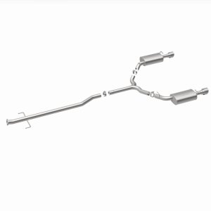 Mazda Mazda6 Performance Exhaust - Rear - Magnaflow - Street Series Cat-Back, Dual Split Rear Exit - Polished - `06-`07