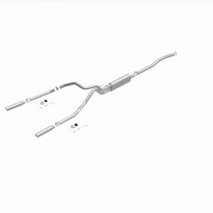 Dodge Dakota Performance Exhaust - Dual Split Rear - Magnaflow - Street Series Cat-Back - 2005