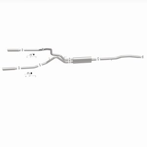 Dodge Dakota Performance Exhaust - Dual Split Rear - Magnaflow - Street Series Cat-Back - 2005