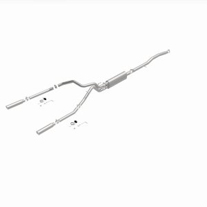 Dodge Dakota Performance Exhaust - Dual Split Rear - Magnaflow - Street Series Cat-Back - 2005