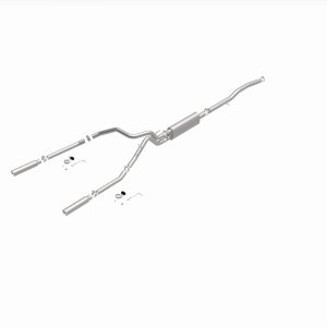 Dodge Dakota Performance Exhaust - Dual Split Rear - Magnaflow - Street Series Cat-Back - 2005