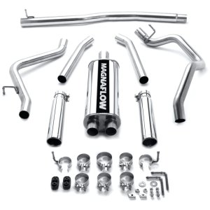 Dodge Dakota Performance Exhaust - Dual Split Rear - Magnaflow - Street Series Cat-Back - 2005