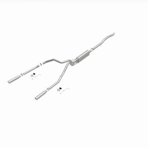 Dodge Dakota Performance Exhaust - Dual Split Rear - Magnaflow - Street Series Cat-Back - 2005