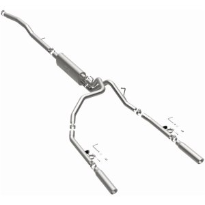 Dodge Dakota Performance Exhaust - Dual Split Rear - Magnaflow - Street Series Cat-Back - 2005