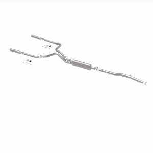 Dodge Dakota Performance Exhaust - Dual Split Rear - Magnaflow - Street Series Cat-Back - 2005