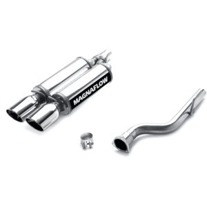 Chrysler Crossfire Performance Exhaust - Dual Center Rear - Magnaflow - Cat Back - Polished - `04-`08