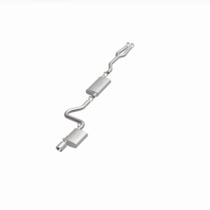 Dodge Magnum Performance Exhaust - Rear - Magnaflow - Street Series Cat-Back, Single Straight Passenger Side Rear Exit - Polished - `05-`10