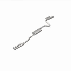 Dodge Magnum Performance Exhaust - Rear - Magnaflow - Street Series Cat-Back, Single Straight Passenger Side Rear Exit - Polished - `05-`10