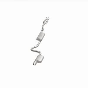 Dodge Magnum Performance Exhaust - Rear - Magnaflow - Street Series Cat-Back, Single Straight Passenger Side Rear Exit - Polished - `05-`10