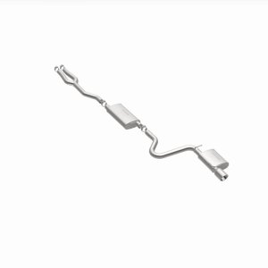 Dodge Magnum Performance Exhaust - Rear - Magnaflow - Street Series Cat-Back, Single Straight Passenger Side Rear Exit - Polished - `05-`10