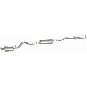 Dodge Magnum Performance Exhaust - Rear - Magnaflow - Street Series Cat-Back, Single Straight Passenger Side Rear Exit - Polished - `05-`10