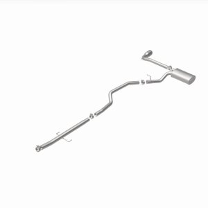 Scion tC Performance Exhaust - Rear - Magnaflow - Street Series Cat-Back, Single Straight Passenger Side Exit - Polished - `05-`10