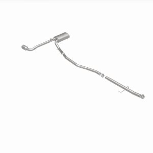 Scion tC Performance Exhaust - Rear - Magnaflow - Street Series Cat-Back, Single Straight Passenger Side Exit - Polished - `05-`10