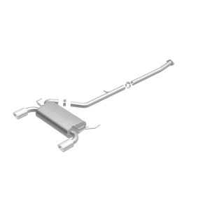 INFINITI G35 Performance Exhaust - Rear - Magnaflow - Street Series Cat-Back - Polished - `03-`07