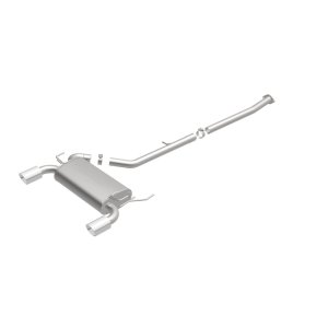 INFINITI G35 Performance Exhaust - Rear - Magnaflow - Street Series Cat-Back - Polished - `03-`07