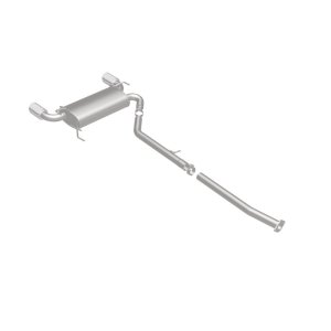 INFINITI G35 Performance Exhaust - Rear - Magnaflow - Street Series Cat-Back - Polished - `03-`07