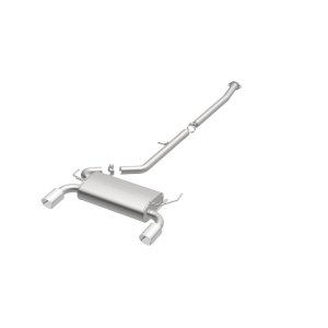 INFINITI G35 Performance Exhaust - Rear - Magnaflow - Street Series Cat-Back - Polished - `03-`07