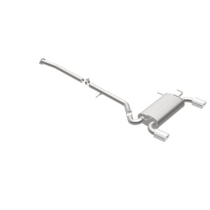 INFINITI G35 Performance Exhaust - Rear - Magnaflow - Street Series Cat-Back - Polished - `03-`07