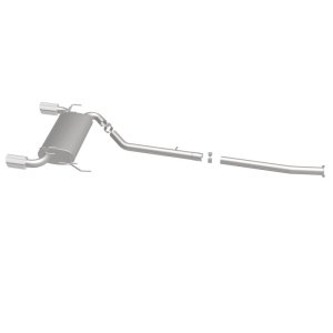 INFINITI G35 Performance Exhaust - Rear - Magnaflow - Street Series Cat-Back - Polished - `03-`07