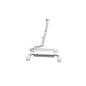 INFINITI G35 Performance Exhaust - Rear - Magnaflow - Street Series Cat-Back - Polished - `03-`07