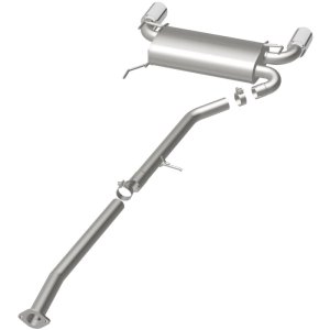 INFINITI G35 Performance Exhaust - Rear - Magnaflow - Street Series Cat-Back - Polished - `03-`07