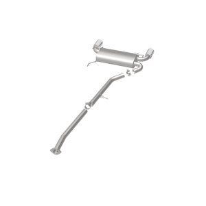 INFINITI G35 Performance Exhaust - Rear - Magnaflow - Street Series Cat-Back - Polished - `03-`07